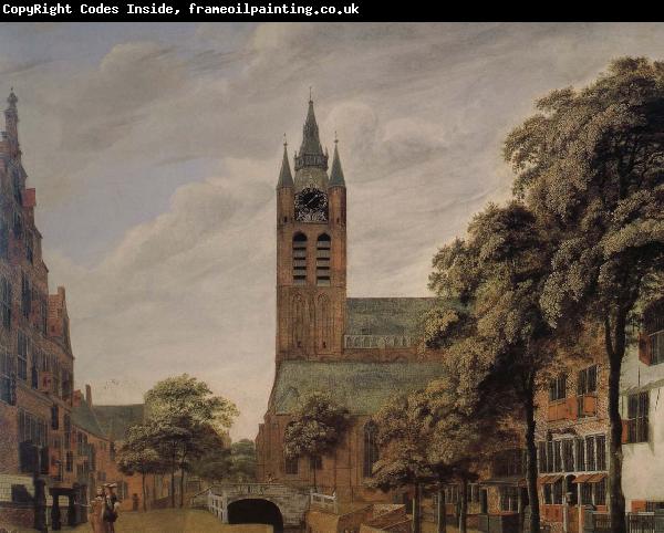 Jan van der Heyden Scenic old church